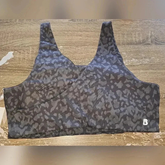 NWT Buff Bunny Harley Gray Camo Sports Bra Plus Size XXXL 3X or XXL 2X - Picture 6 of 7